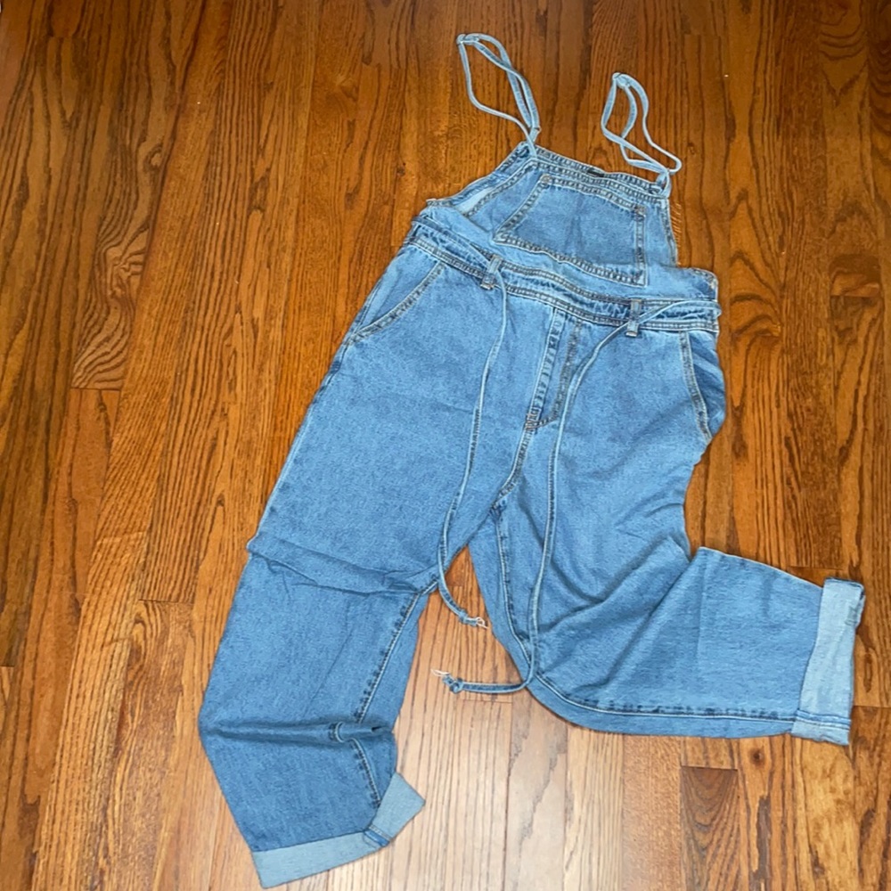 Denim overalls